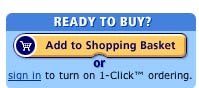 Part of an Amazon page. A heading ‘Ready to Buy?’ is followed by a button ‘Add to Shopping Basket’ or a link ‘sign-in to turn on 1-Click™ ordering.’