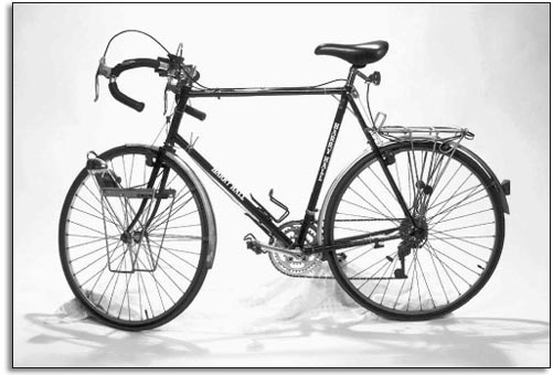 Image of an A frame bicycle
